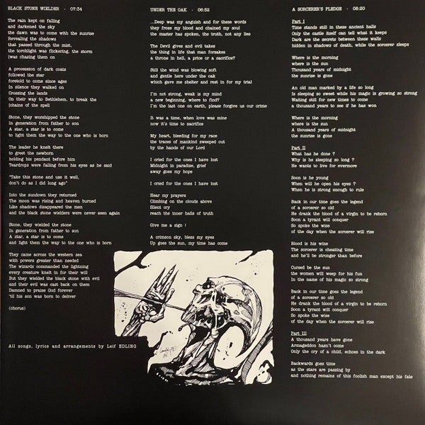 Candlemass : Epicus Doomicus Metallicus (LP,Album,Reissue)