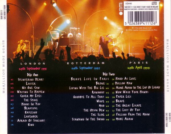 Marillion : Made Again (Album)