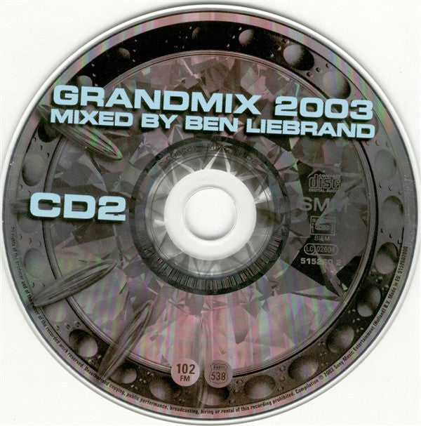 Ben Liebrand : Grandmix 2003 (Mixed)
