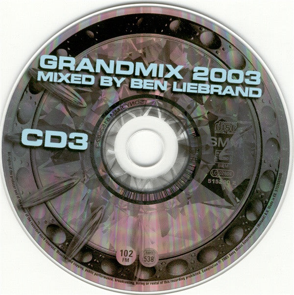 Ben Liebrand : Grandmix 2003 (Mixed)