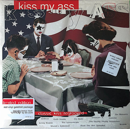 Various : Kiss My Ass: Classic Kiss Regrooved (LP,Compilation,Limited Edition)