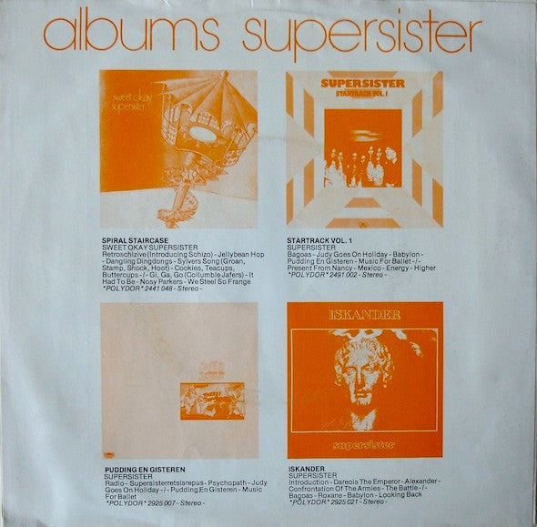 Supersister (2) Featuring Los Alegres : Coconut Woman (7",45 RPM,Single)
