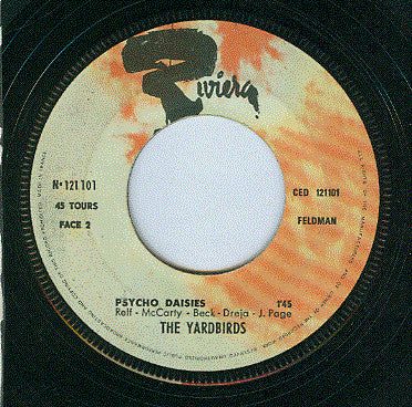 Yardbirds, The : Happenings Ten Years Time Ago / Psycho Daisies (7",Single,45 RPM)