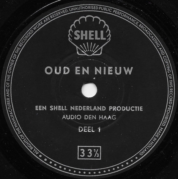No Artist : Oud En Nieuw (7",Single,33 ⅓ RPM)
