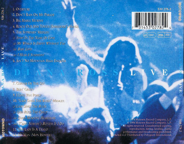 Diana Ross : Live (Album)