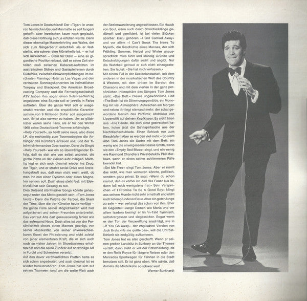 Tom Jones : Help Yourself (LP,Album,Stereo)