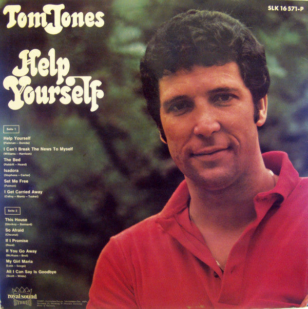 Tom Jones : Help Yourself (LP,Album,Stereo)