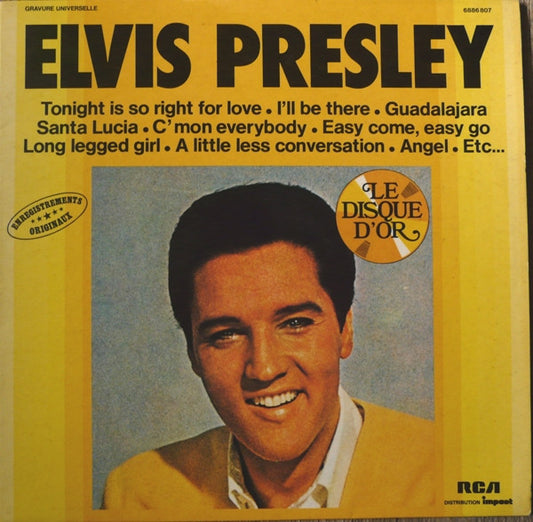 Elvis Presley : Elvis Presley (LP,Compilation,Reissue,Stereo)
