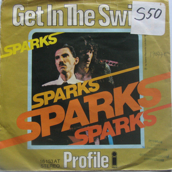 Sparks : Get In The Swing (7",45 RPM,Single)