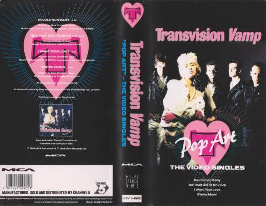 Transvision Vamp : Pop Art - The Video Singles (PAL)