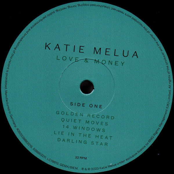 Katie Melua : Love & Money (LP,Album)