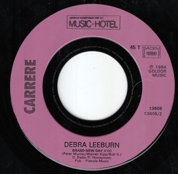 Debra Leeburn : Into The Night (7",45 RPM,Single)