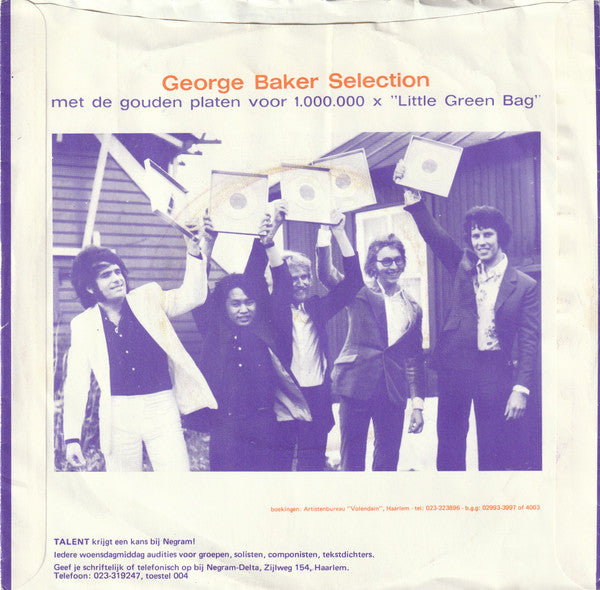George Baker Selection : Over And Over (7",45 RPM,Single,Stereo)