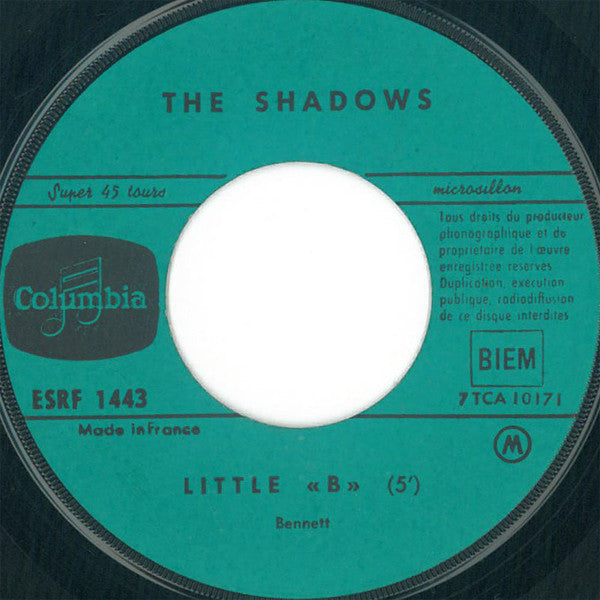 Shadows, The : Little 'B' (7",45 RPM,EP)