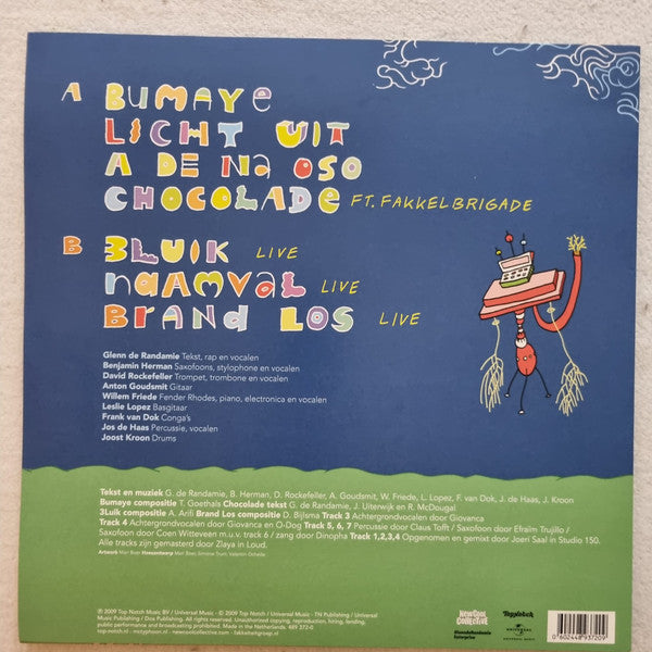 Typhoon (4) & New Cool Collective : Chocolade (LP,45 RPM,Album)