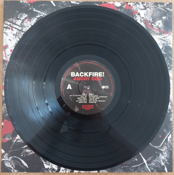 Backfire! : Angry God (LP, Album, Ltd)