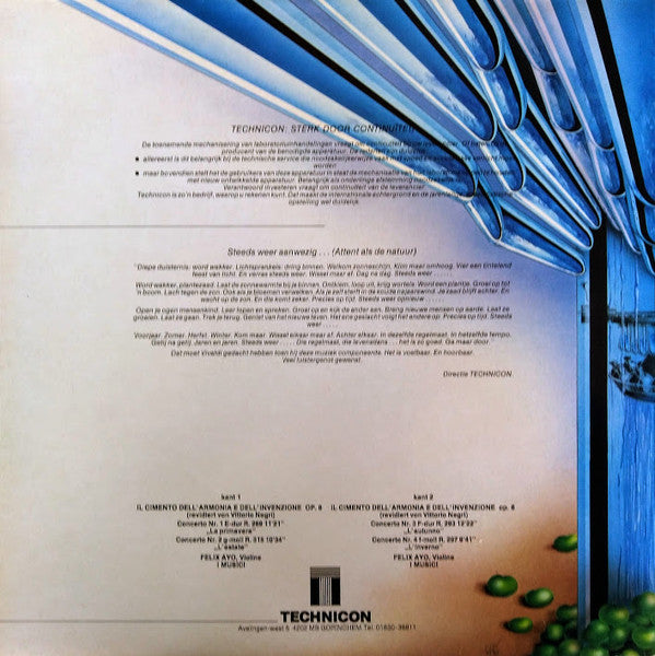 Antonio Vivaldi : De 4 Jaargetijden (LP,Album,Reissue,Stereo)