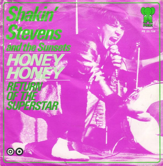 Shakin' Stevens And The Sunsets : Honey Honey (7",Single)