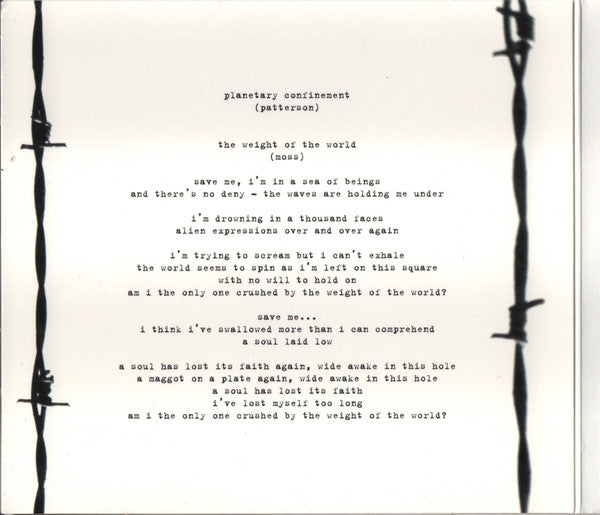 Antimatter (3) : Planetary Confinement (Album,Limited Edition)