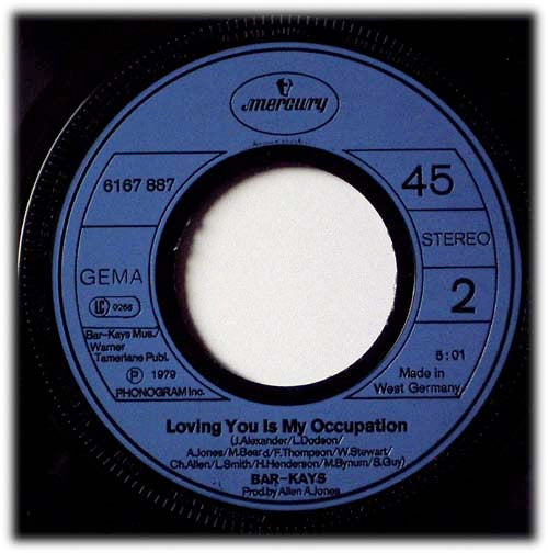 Bar-Kays : Today Is The Day  (7",Single,45 RPM)