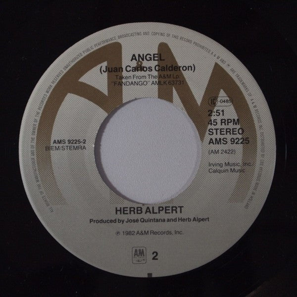 Herb Alpert : Route 101 (7")