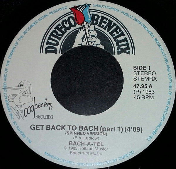 Bach-A-Tel : Get Back To Bach (7")