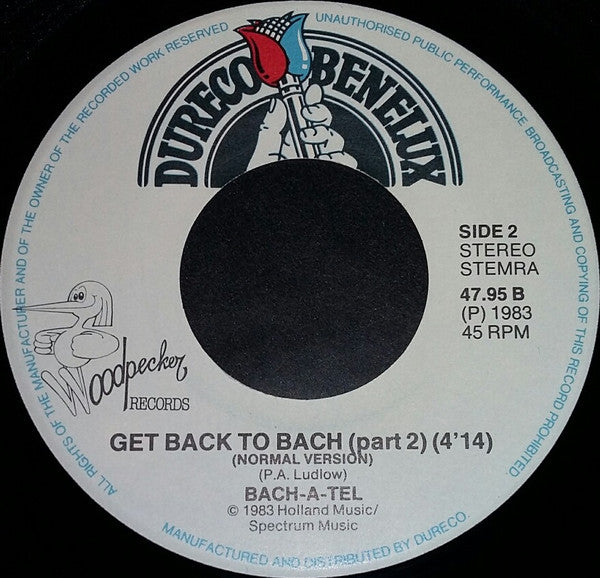 Bach-A-Tel : Get Back To Bach (7")
