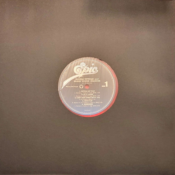 Gloria Estefan And Miami Sound Machine* : Let It Loose (LP, Ltd, Num, RE, Red)