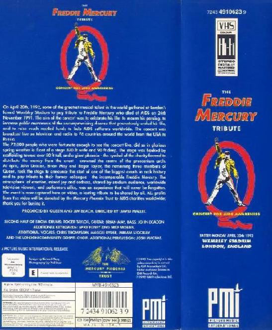 Various : The Freddie Mercury Tribute (PAL)