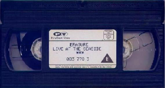 Erasure : Live At The Seaside (Reissue,Stereo,PAL)