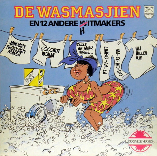 Various : De Wasmasjien En 12 Andere Hitmakers (LP,Compilation)