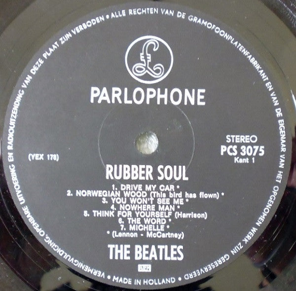Beatles, The : Rubber Soul (LP,Album,Stereo)