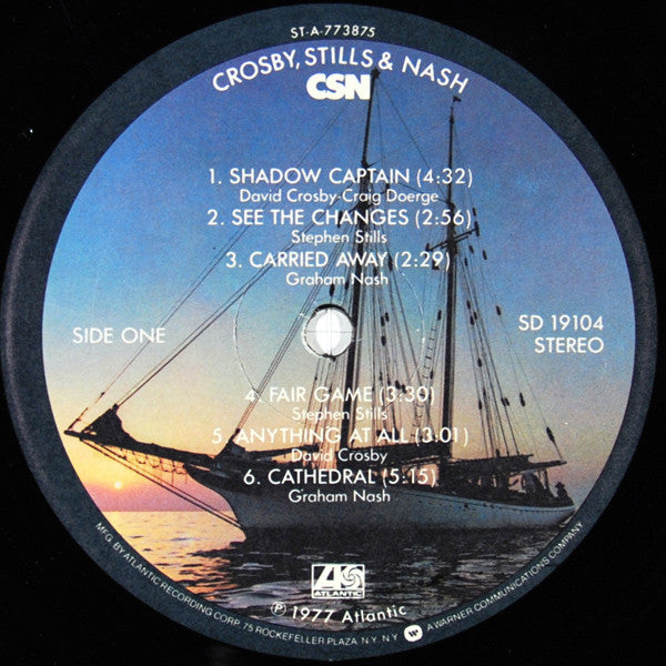 Crosby, Stills & Nash : CSN (LP,Album)