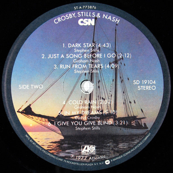 Crosby, Stills & Nash : CSN (LP,Album)