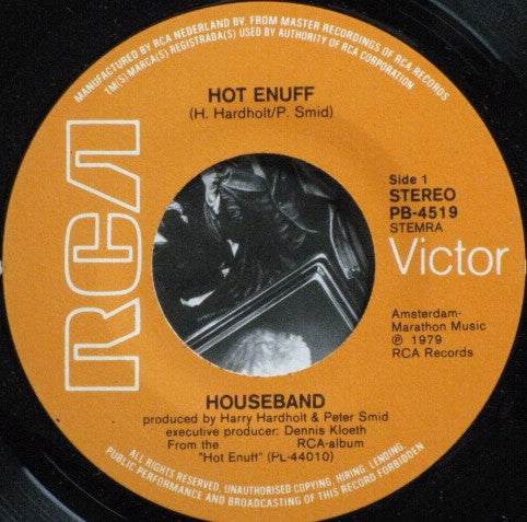 Houseband : Hot Enuff (7",45 RPM)