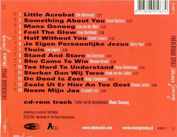 Frédérique Spigt : Mans Genoeg (Album,Enhanced)