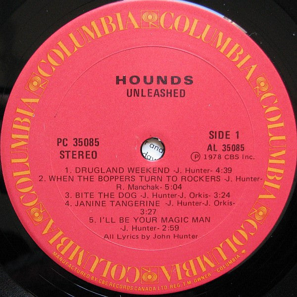 Hounds (2) : Unleashed (LP,Album,Stereo)