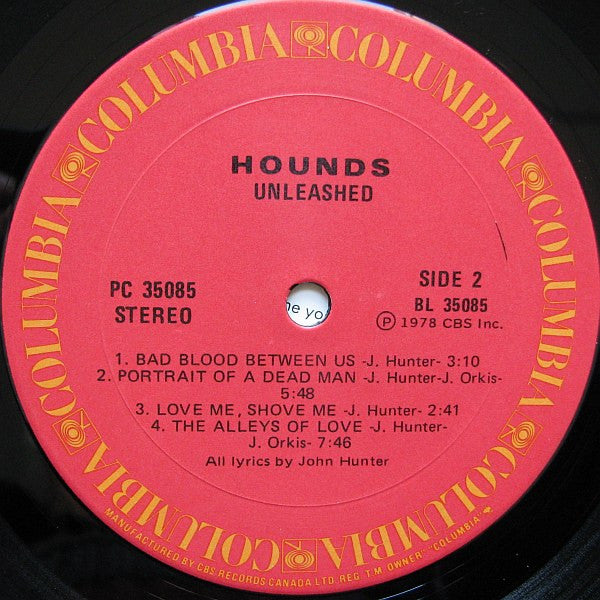 Hounds (2) : Unleashed (LP,Album,Stereo)