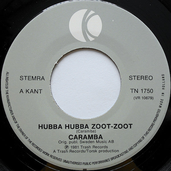 Caramba : Hubba Hubba Zoot-Zoot / Donna Maya (7",Single)