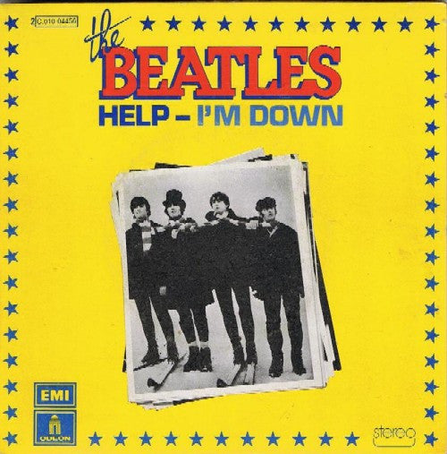 Beatles, The : Help / I'm Down (7",45 RPM,Single,Reissue)