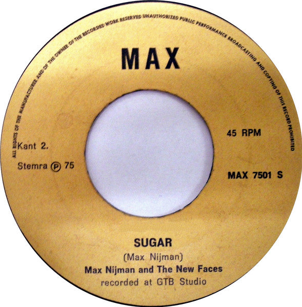 Max Nijman And New Faces (2), The : Farawe (7",45 RPM)