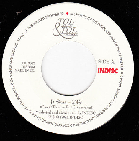Tol & Tol : Ja Sèna (7",Single,45 RPM)