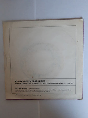 Ria Hendriks, Hans Peters Jr. : In De Poppenhoek / Tante Pop Is Jarig (7",45 RPM,Stereo)