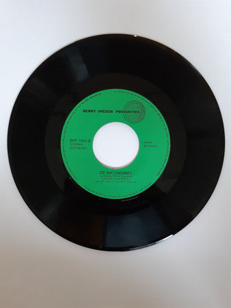 Thera Coppens, Hans Peters Jr. : De Racekar / De Matomobiel (7",45 RPM,Stereo)