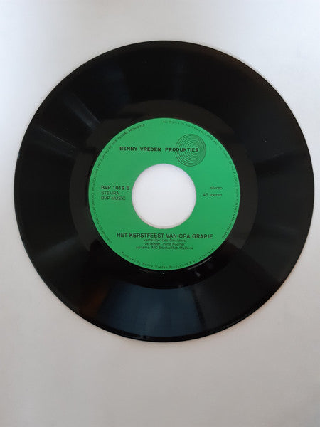 Unknown Artist : Kleuterliedjes (7")