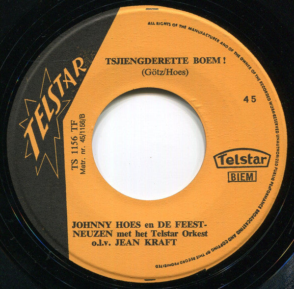Johnny Hoes En De Feestneuzen : Dat Is 't Einde ! (7",45 RPM,Single)