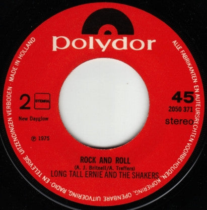 Long Tall Ernie And The Shakers : Rockin' Rocket (7",Single,45 RPM)
