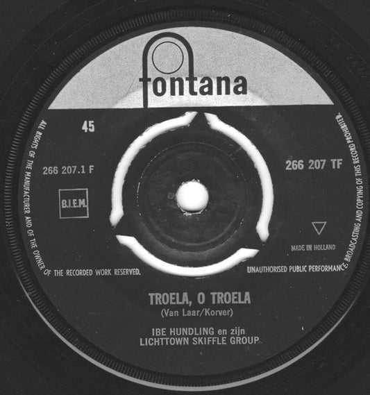 Lighttown Skiffle Group, The : Troela, O Troela (7",45 RPM,Mono)