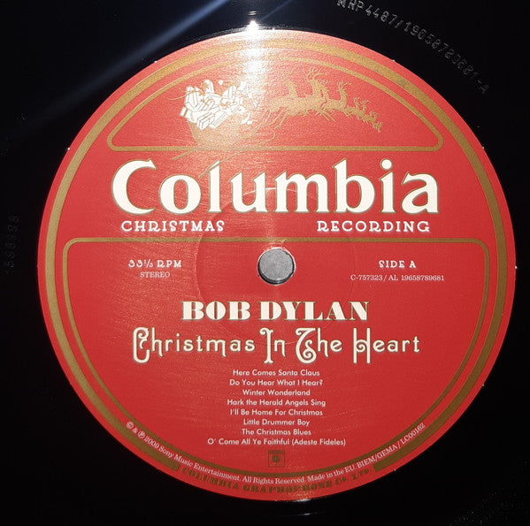 Bob Dylan : Christmas In The Heart (LP,Album,Reissue)