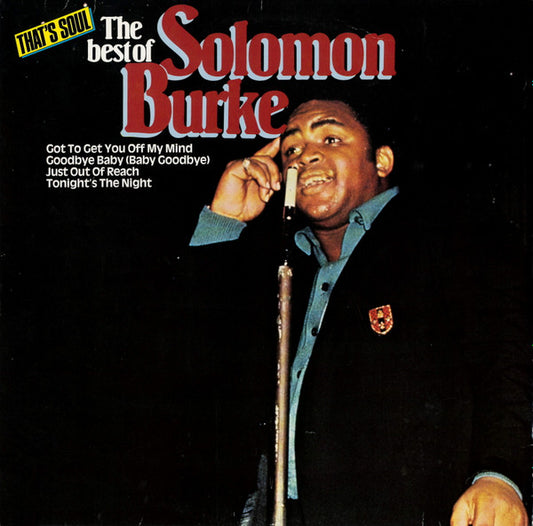 Solomon Burke : The Best Of Solomon Burke (LP,Compilation)